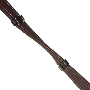 MONTAR SOFT RUBBER-/LEDERTEUGEL - BRUIN MET ECO LEER